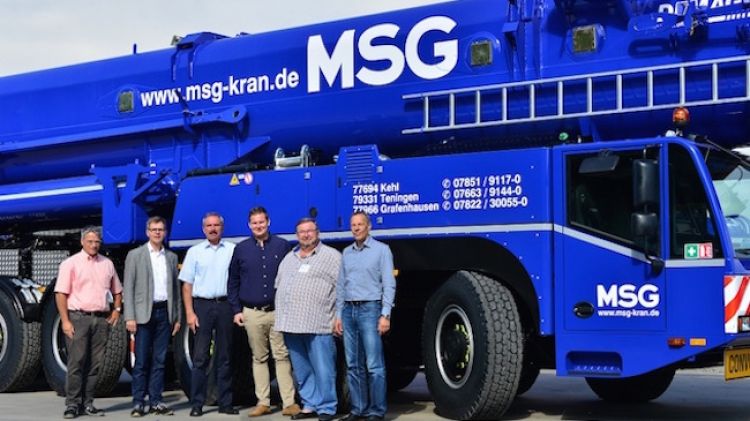 MSG KRANDIENST RECEIVES DEMAG AC 700-9 AND AC 500-8 ALL-TERRAIN CRANES