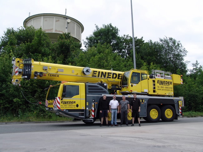 Autodienst Eineder order a Demag AC 100/4L All Terrain crane
