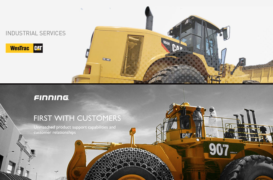 Here is what the largest Caterpillar Dealers Finning & WestTrac say about the Heavy Equipment Market