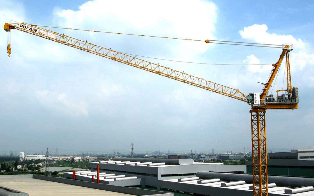 New Potain MCR 295 luffing jib crane launches at bauma China in November