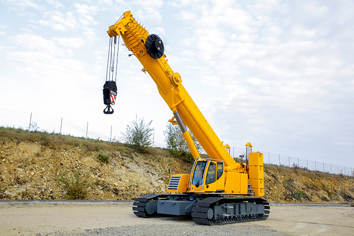 Liebherr presents a 100-ton telescopic crawler crane at MINExpo 2016