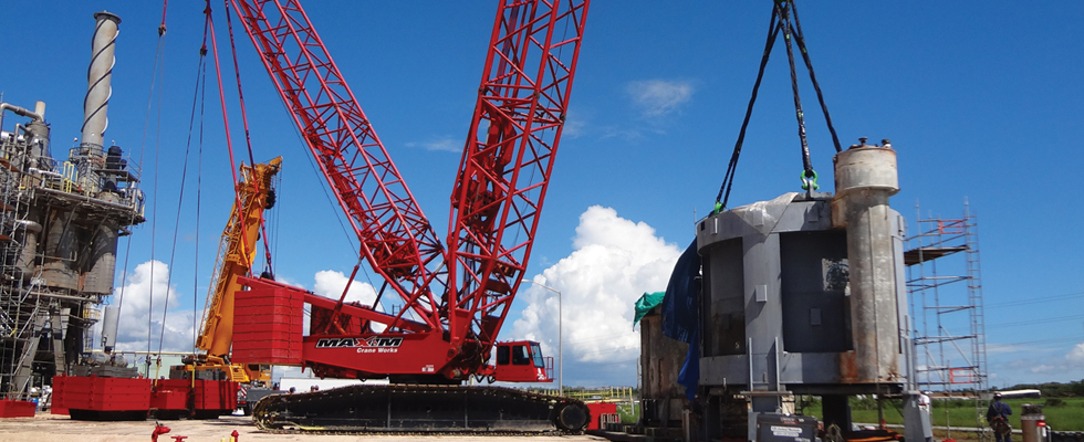 Maxim expanding into 5 new locations & is acquiring the former core fleet of crawler cranes of Essex Crane Rental Corp.