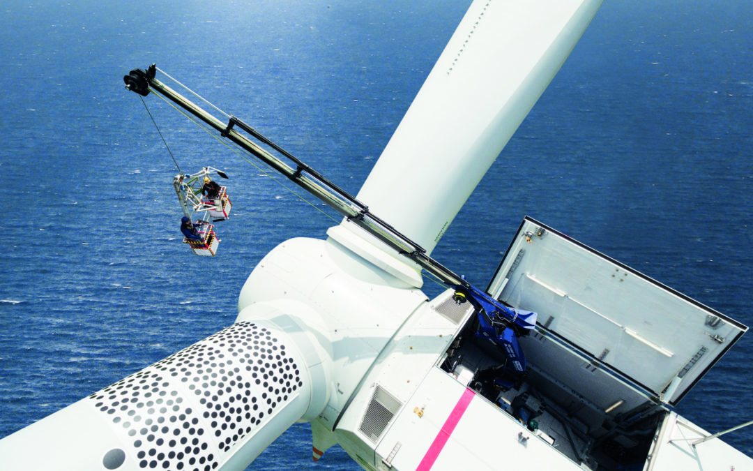 Palfinger Marine introduces Palfinger Blade Access Crane for Wind Turbines