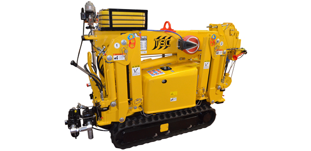 TSC developed a mini crane, aptly name Spider Crane