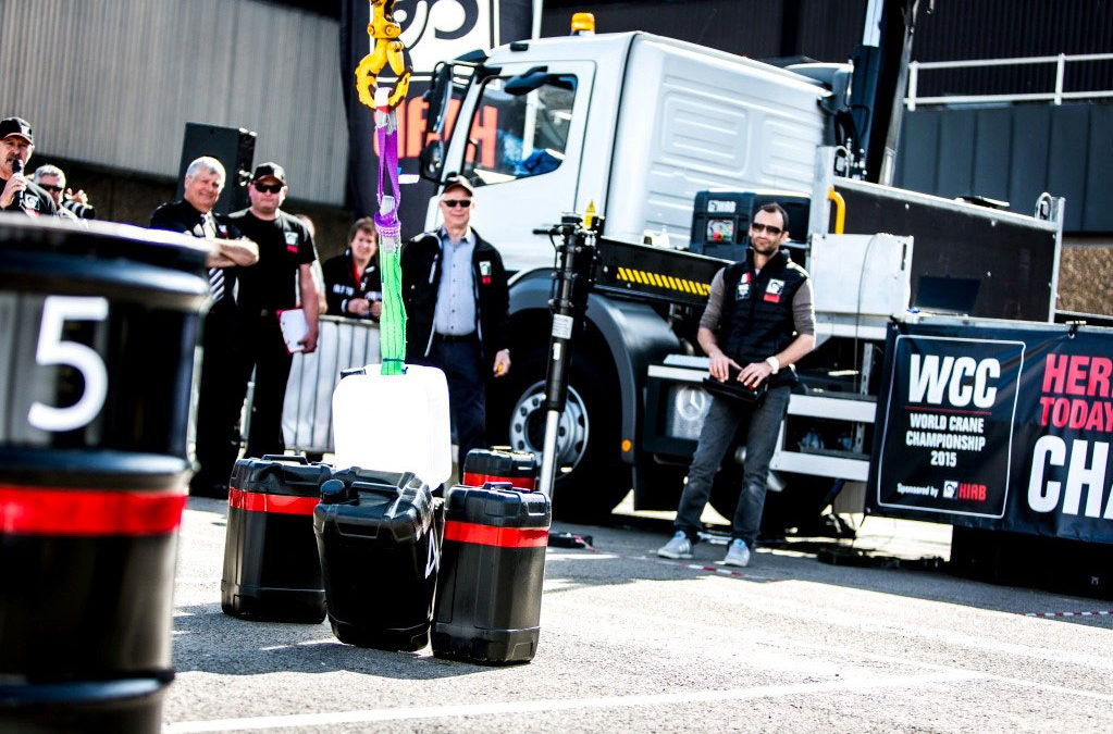 16 finalists will battle at the World Crane Championship (WCC) finale in Hannover, Germany on Sept 24 & 25 sponsored by Hiab