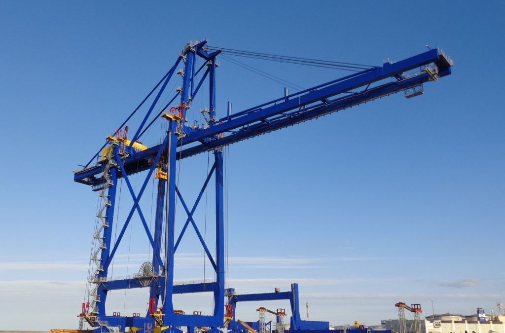 ALE Heavy Lift commences Ship to Shore crane jack-ups in Valencia, Spain