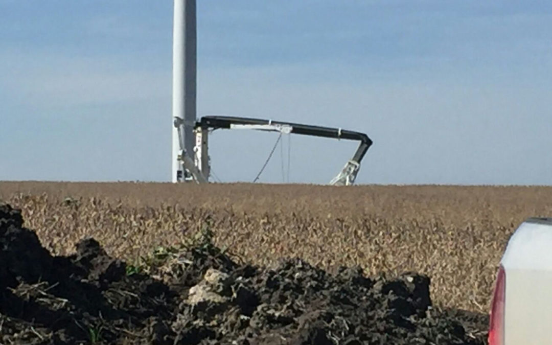 Liebherr 1200-ton LTM 11200-9.1 All Terrain Crane Collapses during Wind Turbine Erection in Missouri