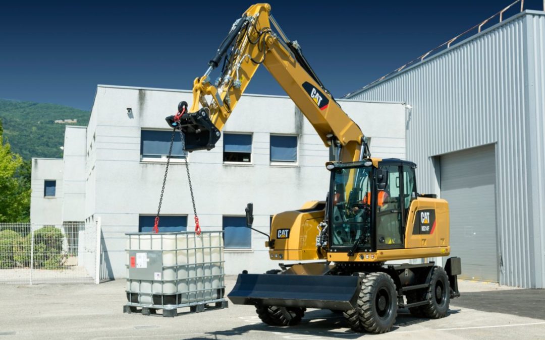 CAT F SERIES WHEELED EXCAVATORS AND WHEEL MATERIAL HANDLERS FEATURE DESIGN ENHANCEMENTS FOR 2017 MODEL YEAR