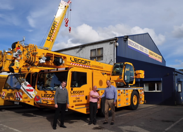 LEGGAT ORDERS TWO TEREX AC 40/2L ALL TERRAIN CRANES