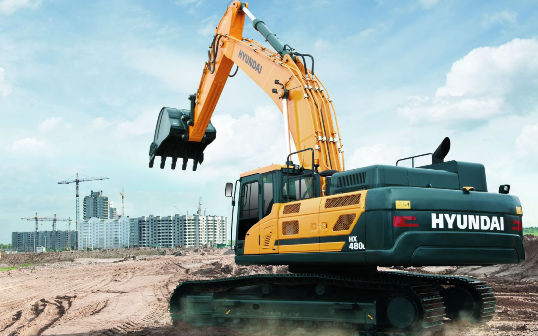 HYUNDAI INTRODUCES THE NEW HX480 L CRAWLER EXCAVATOR