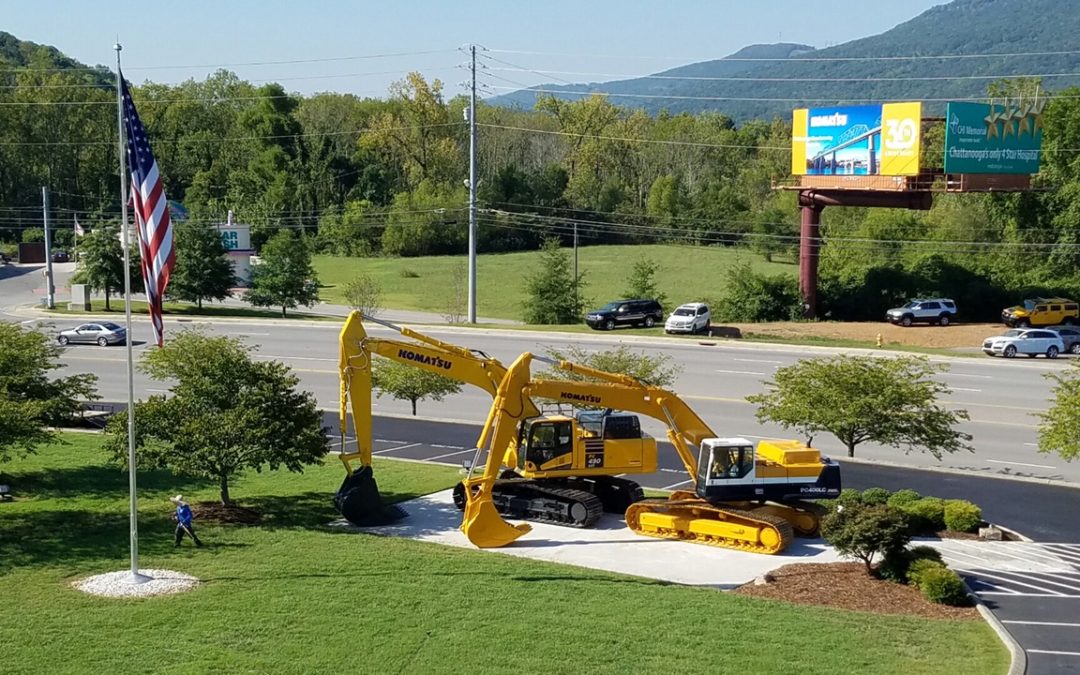 Komatsu America marks 30 years in Chattanooga, Tennessee