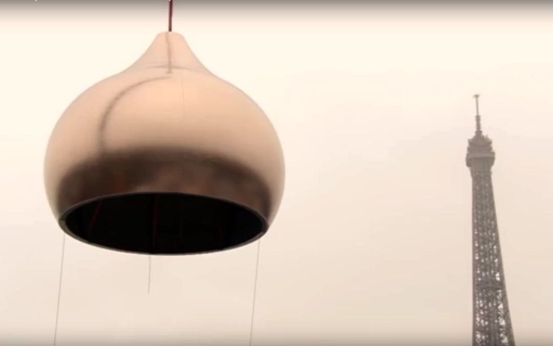 Watch Construction time-lapse of the Russian Orthodox Spiritual and Cultural Center in Paris