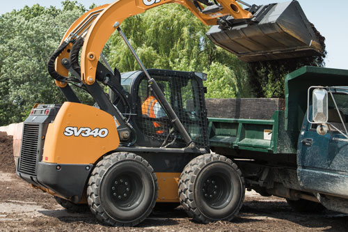 CASE Introduces New SV340 Skid Steer