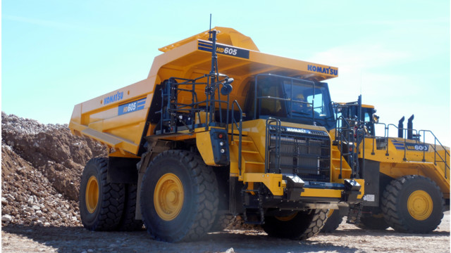 Komatsu America Corp. introduces new HD465-8 and HD605-8 off-highway trucks