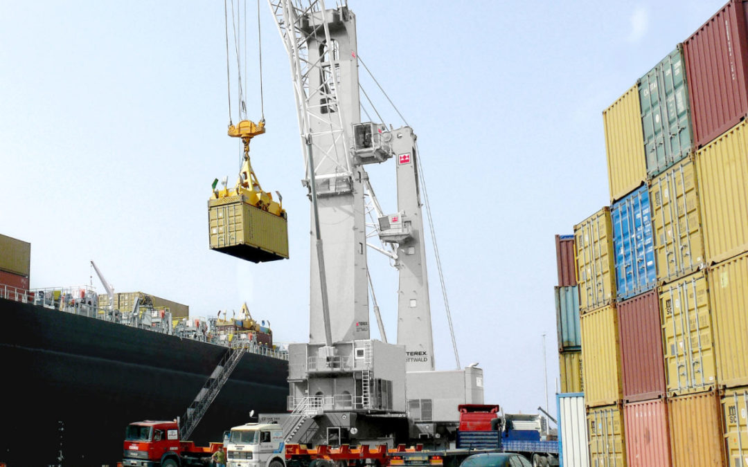 Terex Port Solutions delivers Terex Gottwald Model 7 mobile harbour cranes to the Italian terminal operator Lorenzini & C. S.r.l.