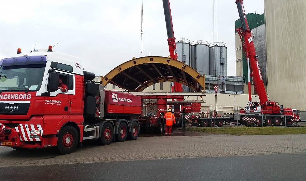 Wagenborg places new Silos for brewary Holland Malt