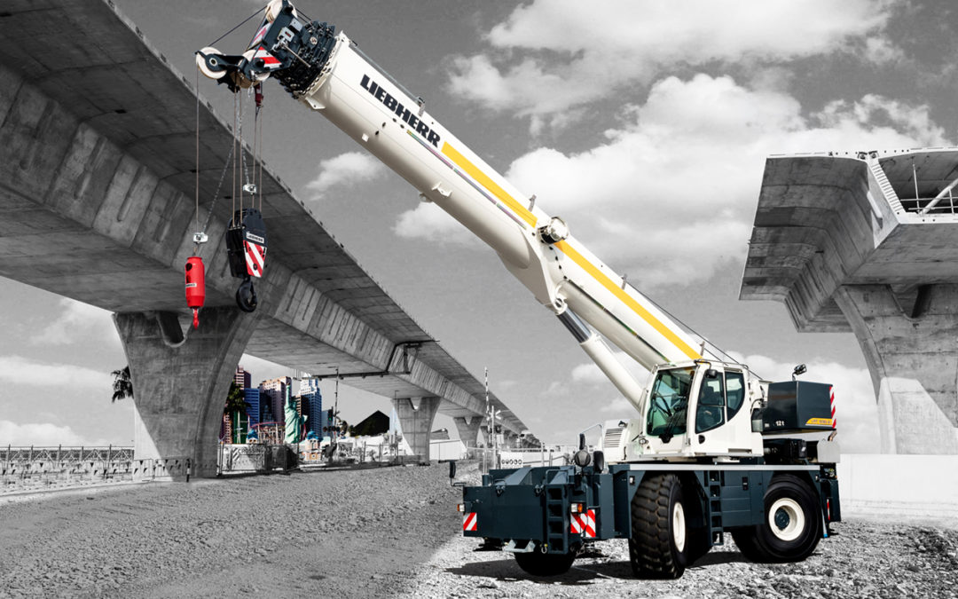 YouTube Demo Video of the new Liebherr LRT 1090-2.1 rough-terrain crane set to launch at CONEXPO-CON/AGG 2017