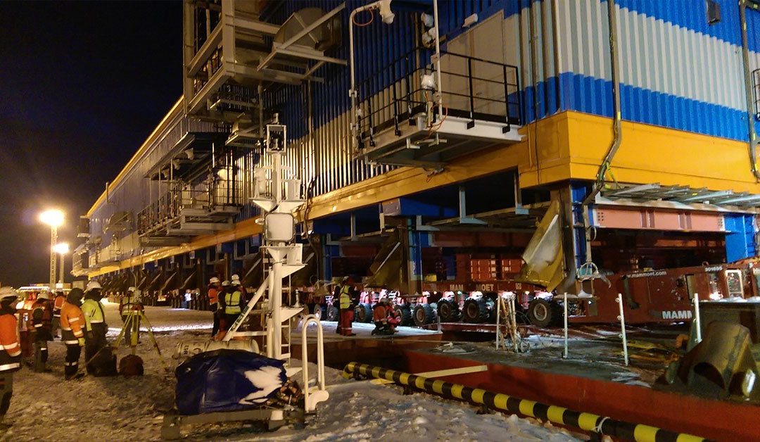 Mammoet installs longest Module in the Yamal Peninsula, Northwest Siberia