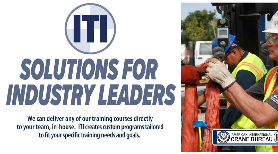 ITI Acquires Houston Crane & Rigging Training Leader AICB in Share Merger Deal