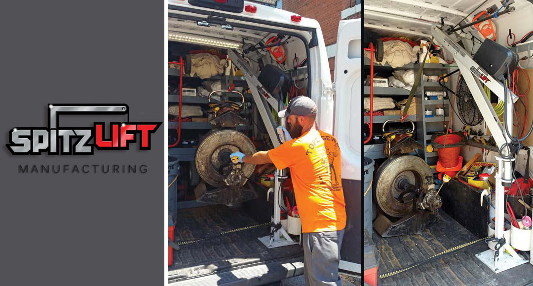 SpitzLift lightens load for St. Louis plumbing contractor