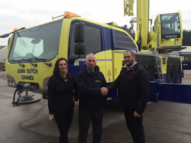 John Sutch Cranes, based in Liverpool UK adds Demag AC 100-4L All Terrain Crane to fleet
