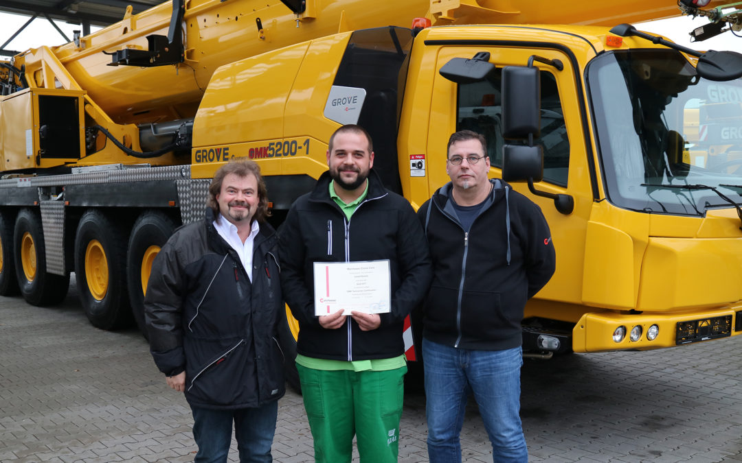 Axial Ltd. is now Hungary’s exclusive Grove Crane dealer, completes training program