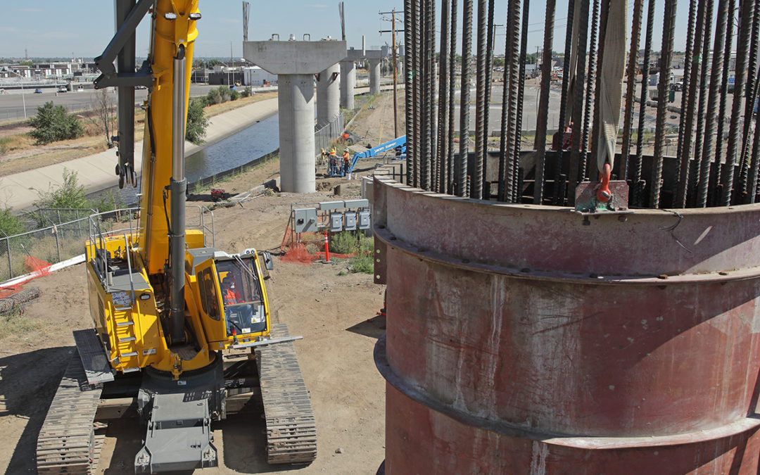 The Grove GHC75 telecrawler proves it worth on Denver Metro Project