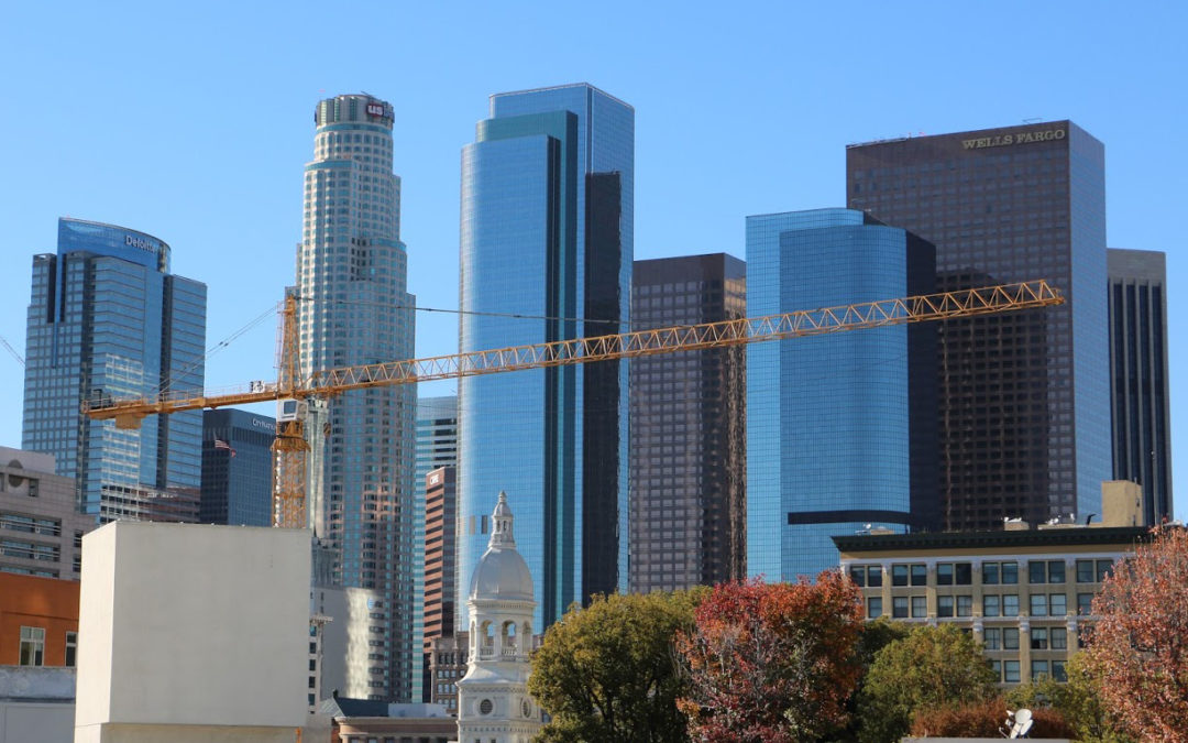 LA’s skyline has the third-highest number of tower cranes in the USA