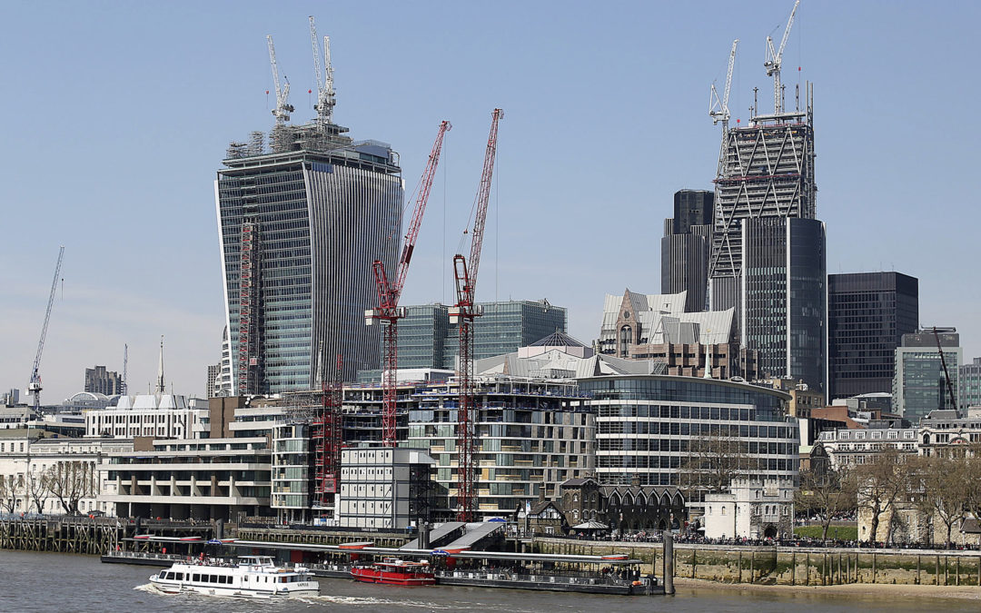 A building boom is nearing record levels across some of Britain’s biggest cities