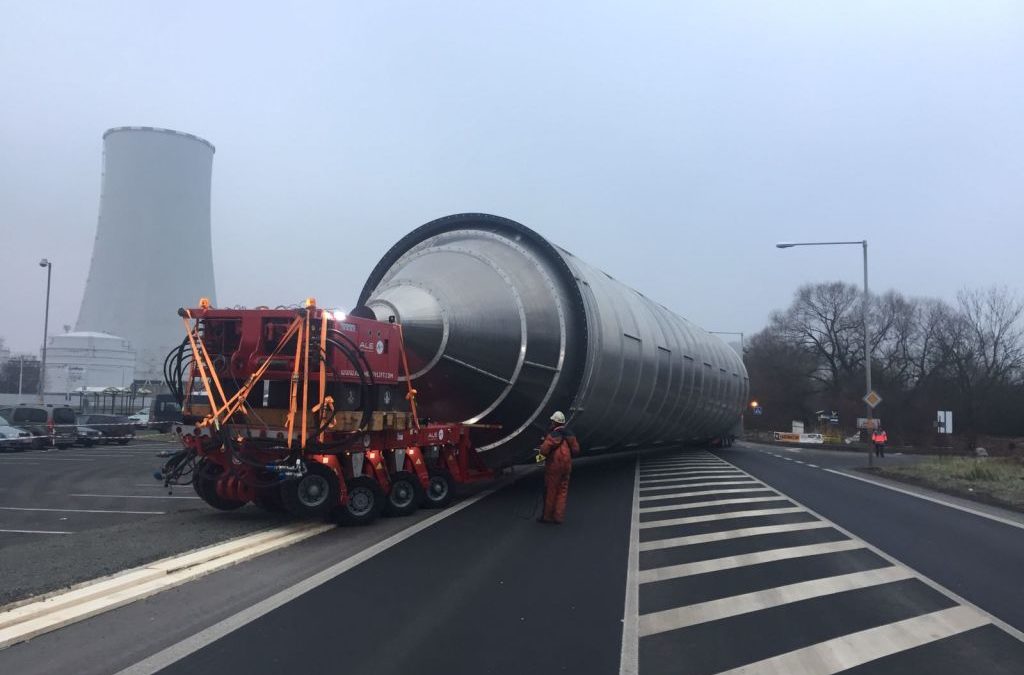 ALE Heavy Lift develops new transport saddle solution eliminating the need for a crane