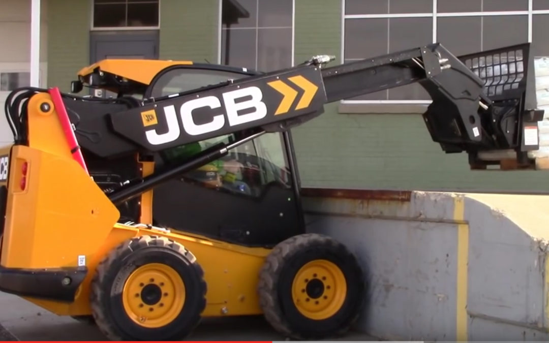 Official Video of JCB’s new teleskid TS3-8W; a skid steer/telehandler combo