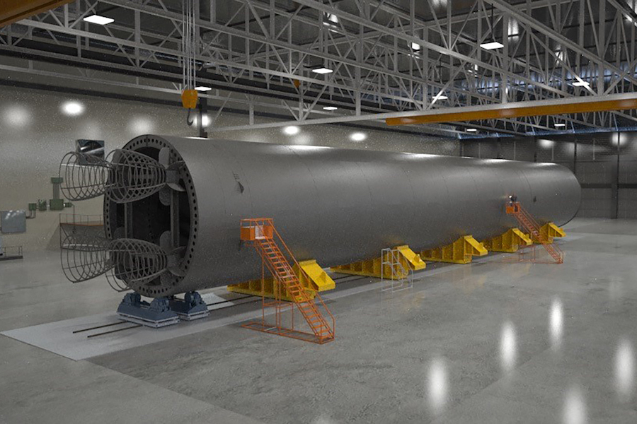 Barnhart Crane & Rigging selected by NASA to transport components for its Space Launch System (SLS).