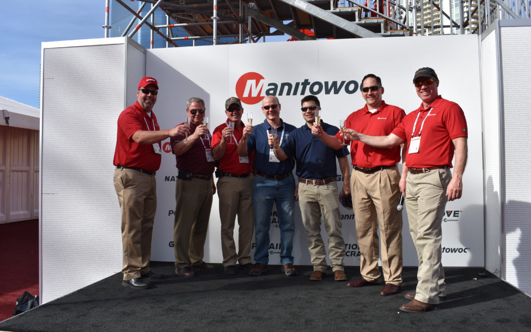 Custom Truck & Equipment bought 75 National Crane boom trucks at CONEXPO 2017