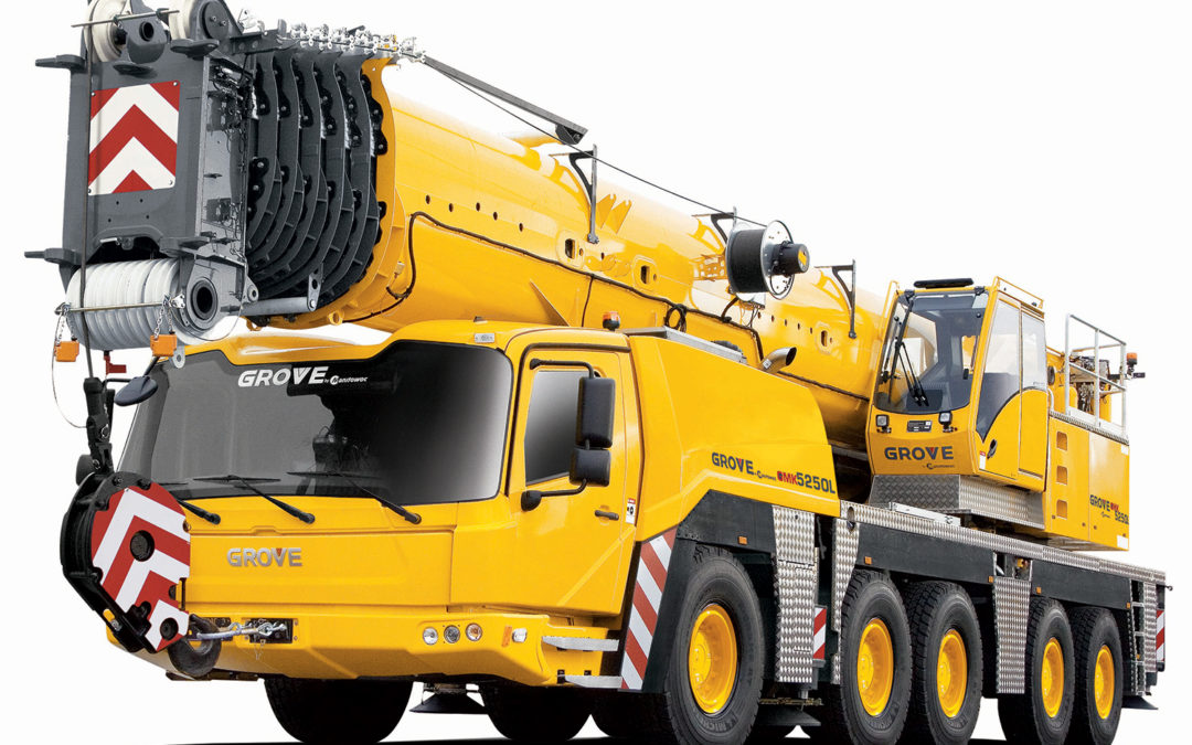 Grove GMK5150L & GMK5250L All Terrain Cranes make North American debut