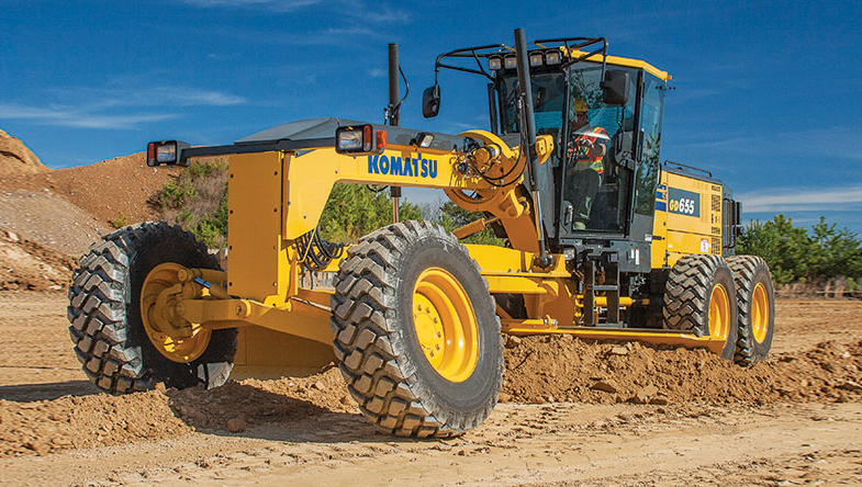 Komatsu wheel loader, motor grader and forklift lines win 2017 EquipmentWatch Highest Retained-Value Award