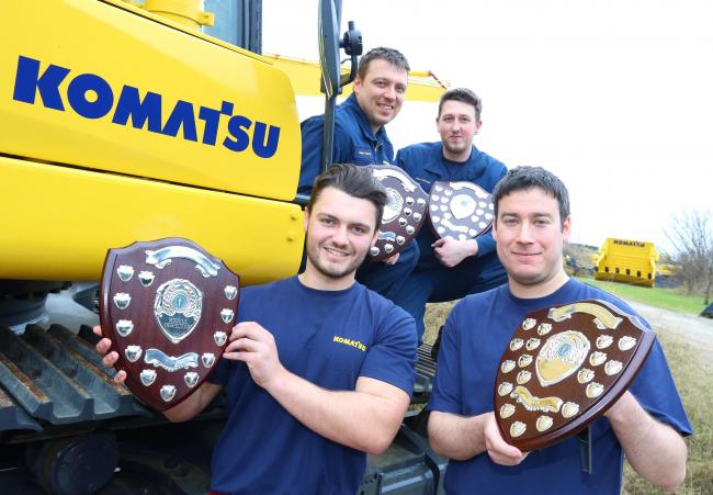 Komatsu UK hosted the annual Technology Olympics contest