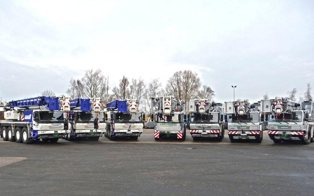 KranAgentur Werner delivers 15 Grove all-terrains in Germany