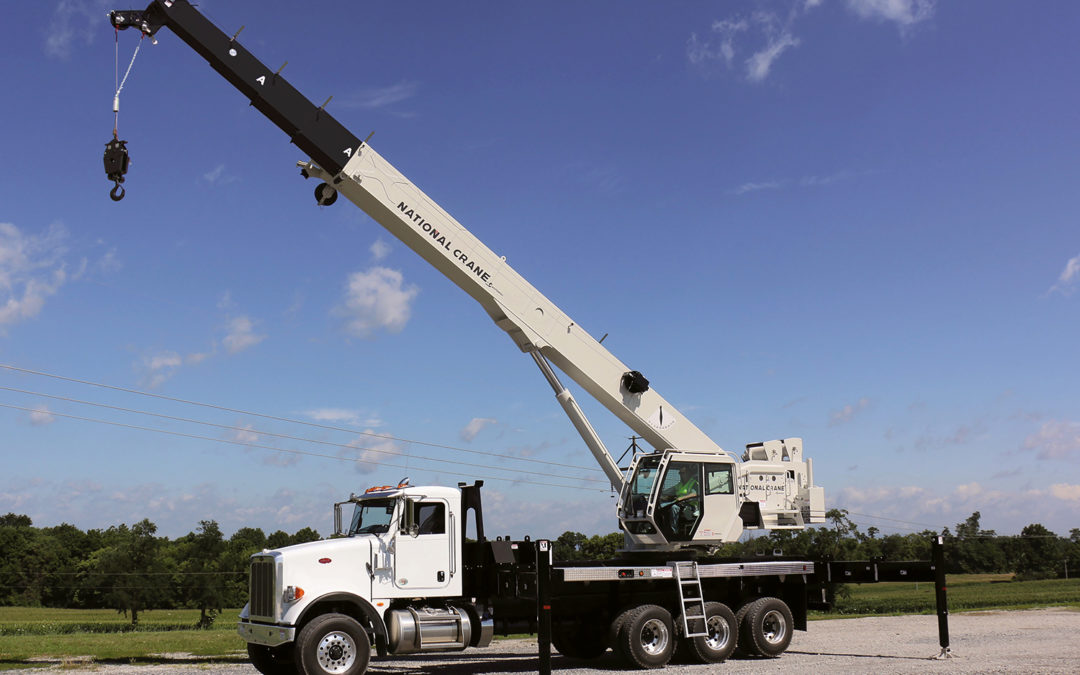 National Crane introduces the NTC55, an evolved truck crane with the reach and capacity of a boom truck