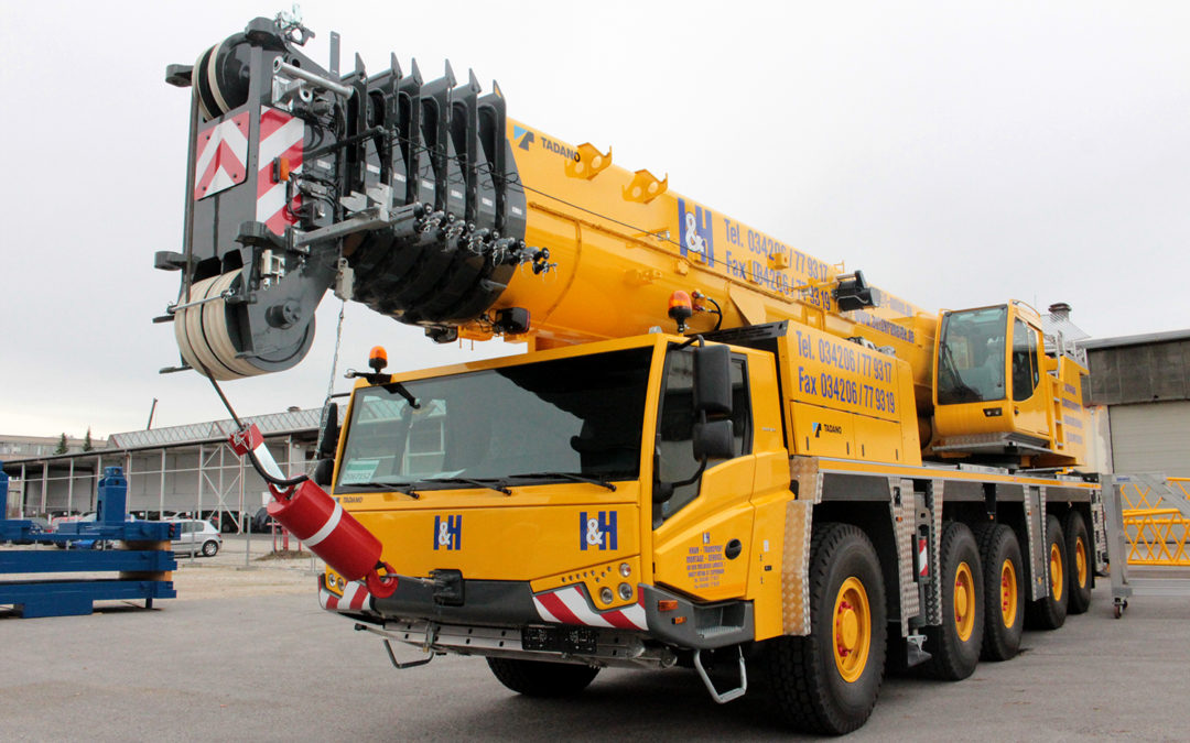 German Crane Service company I&H Kran-Transport-MontageService GmbH adds 12th Tadano to Fleet, a ATF 220G-5 mobile Crane