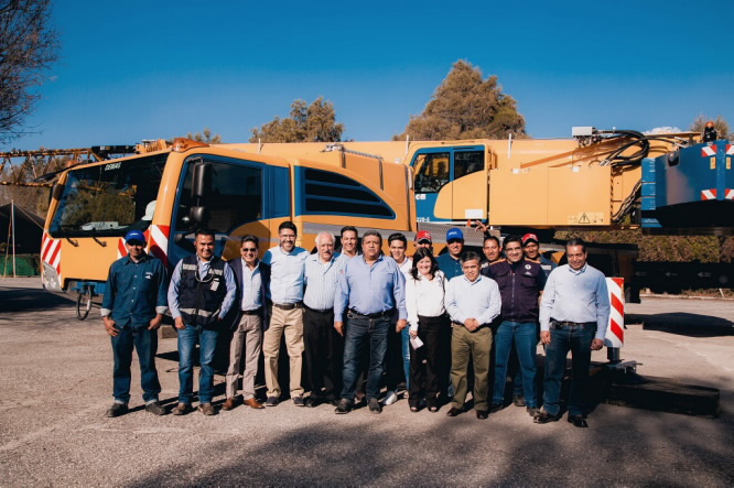 New Demag AC 220-5 All Terrain Cranes goes to Mexico City based crane and logistics company GSL