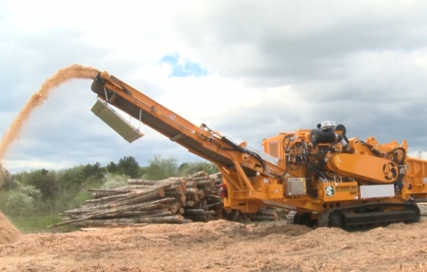 Terex Brand Continental Biomass Industries (CBI) machines put on a show at Maine equipment expo