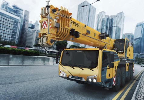 Terex Cranes announces multiple product updates to the Demag AC 100-4L all terrain crane.
