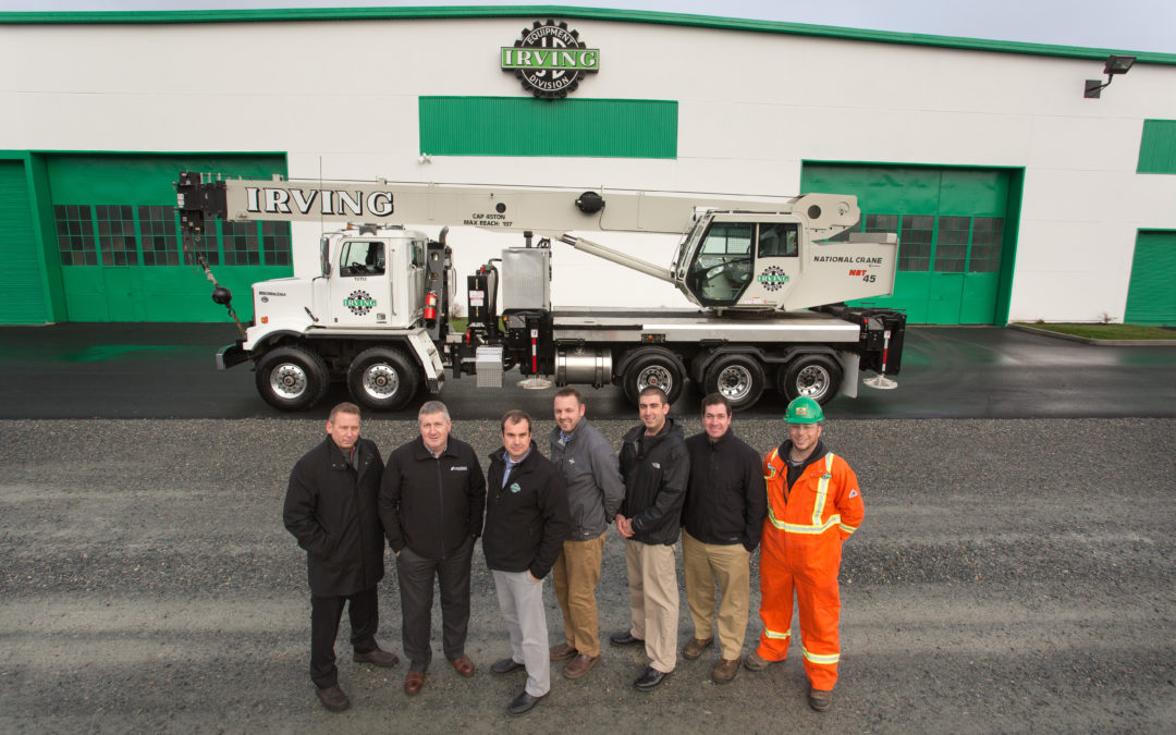 Irving Equipment bolsters fleet with custom-built National Crane NBT45 boomtruck crane