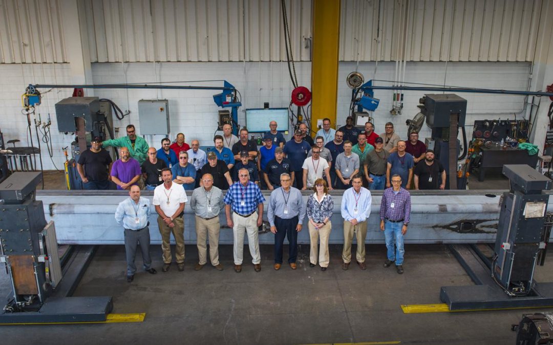 Link-Belt Cranes Produces 10,000th Formed Boom to be installed on TCC-1400 crane