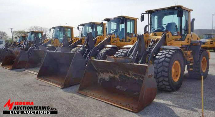McAllister Equipment to Auction New and Recent Volvo and Doosan Equipment May 24 and 25.