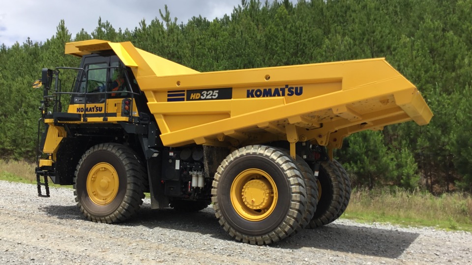 Komatsu America Corp. introduces new HD325-8 and HD405-8 off-highway trucks