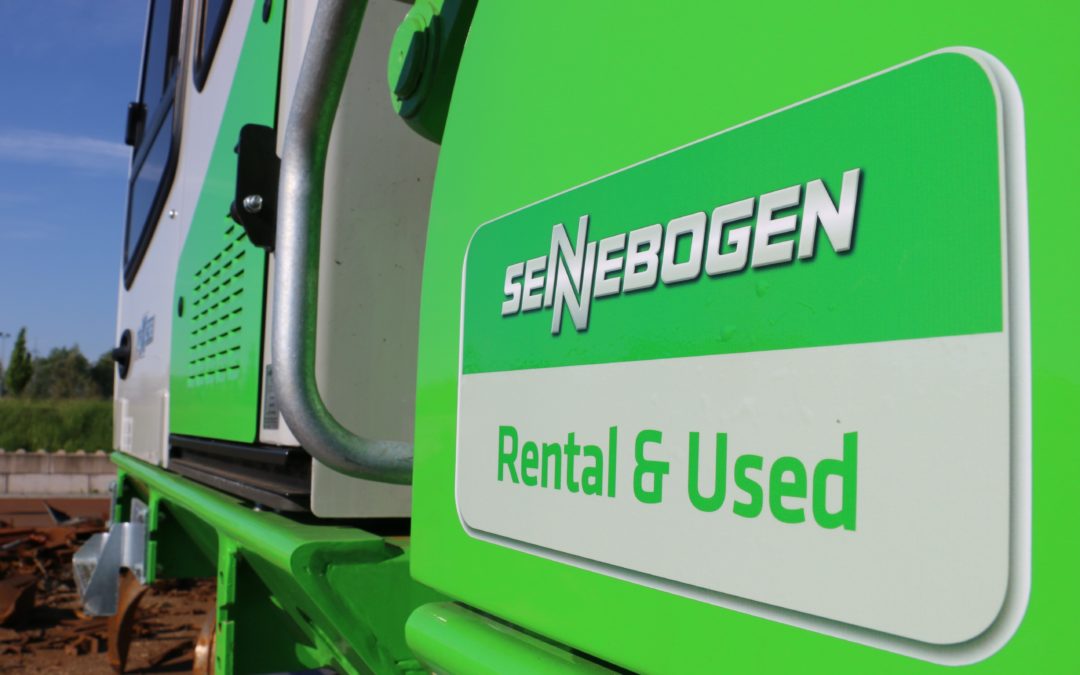 Sennebogen has launched a rent used machines from the Sennebogen product portfolio.