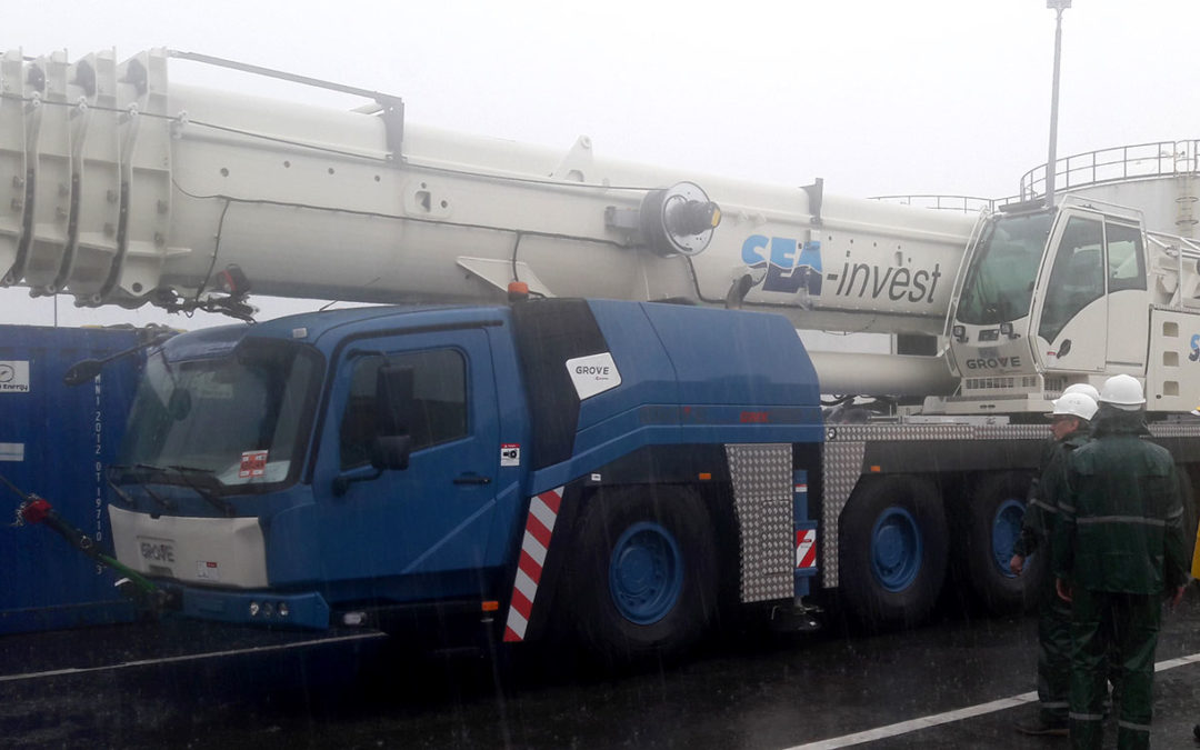 Petro-Sea Logistics has added a Grove GMK5180-1 All Terrain to its fleet