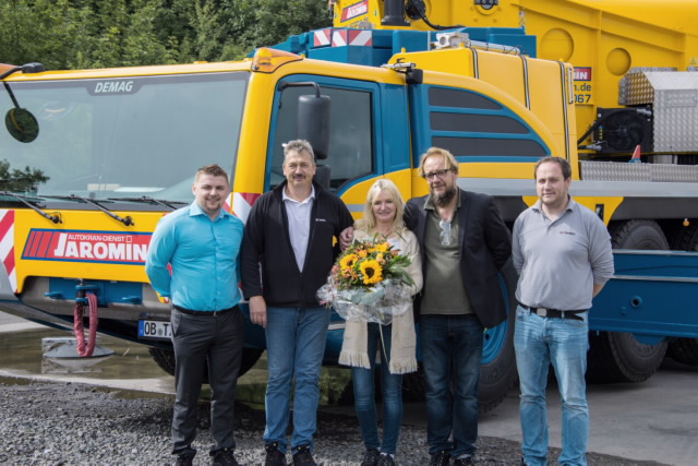 New Demag AC 250-5 All Terrain Crane compliments North Rhine based Jaromin’s crane hire fleet.