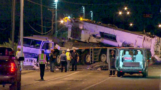 Tadano All Terrain crane involved in deadly crane in Dallas-Fort Worth area
